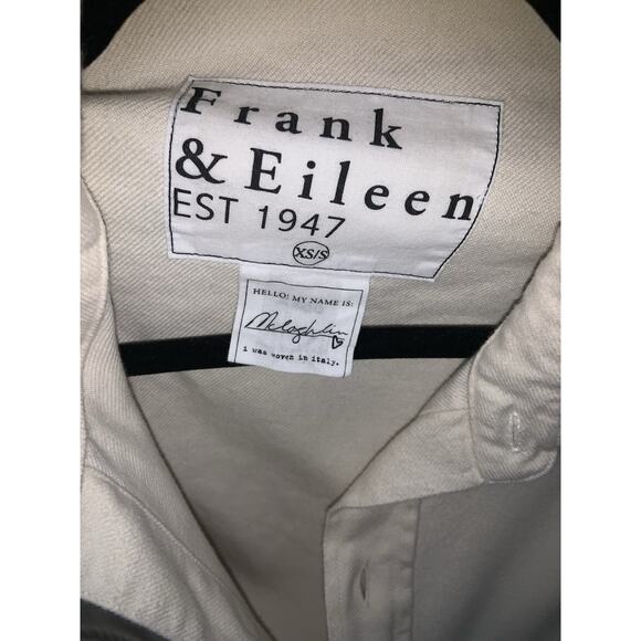 Frank & Eileen Mcloghlin Oversized Button Down Shirt Women's Minimalist Luxury S - Picture 5 of 7